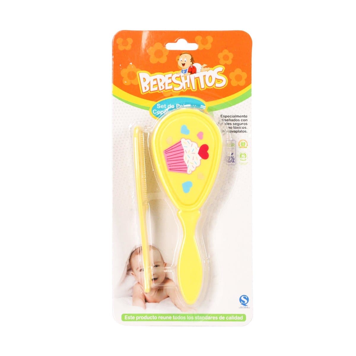 Cepillo y Peine para Bebes Bebeshitos R7213 Cepillo y Peine para Bebes Bebeshitos R7213