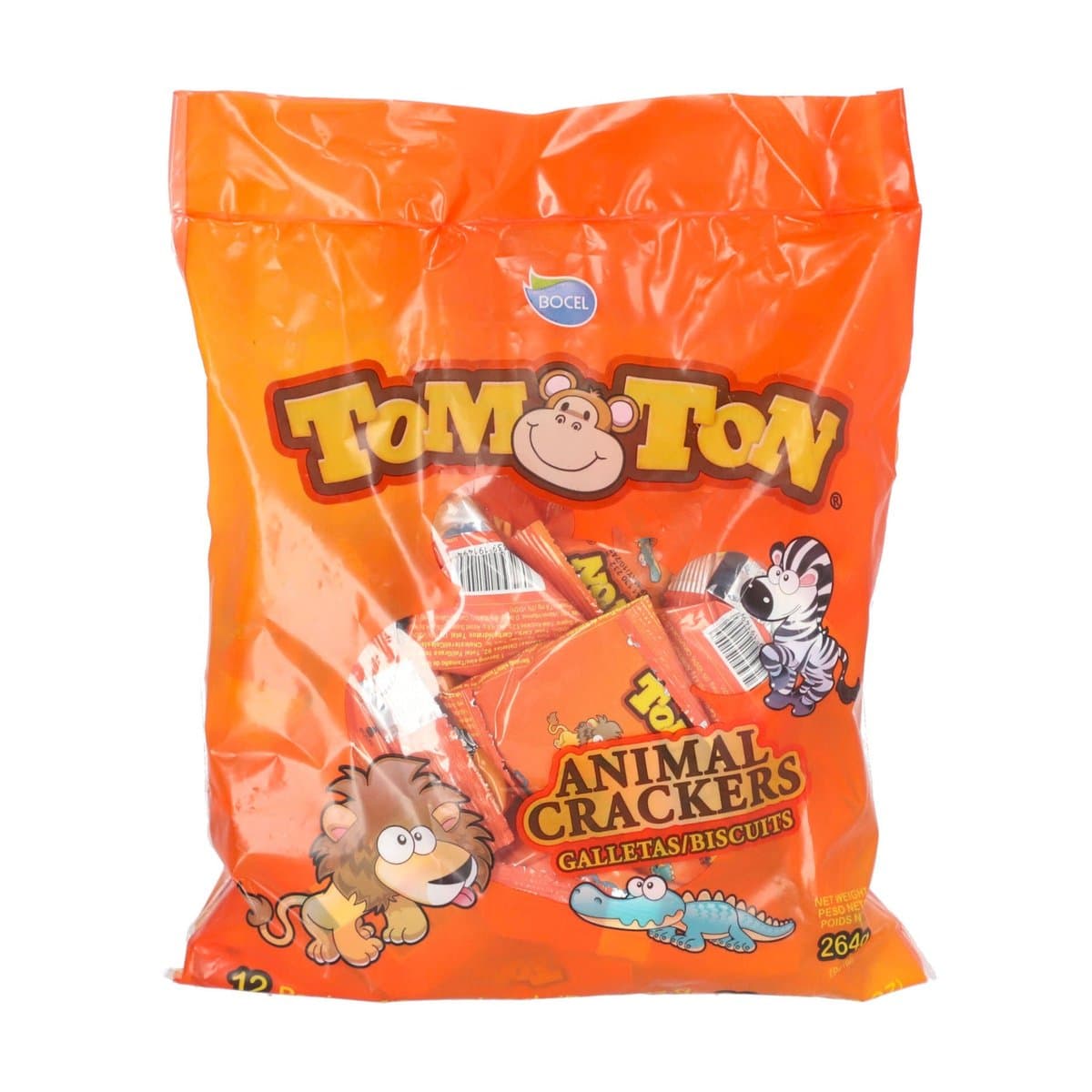 Galletas de Animales TomTon 264g Galletas de Animales TomTon 264g