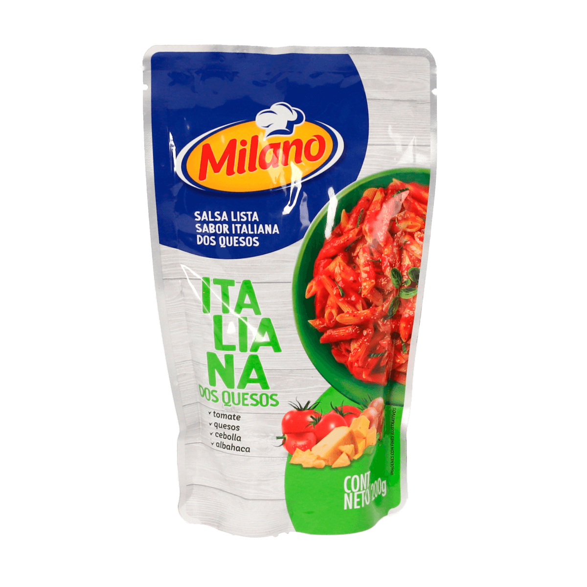 Salsa Milano Dosquesos 48x200g Salsa Milano Dosquesos 48x200g