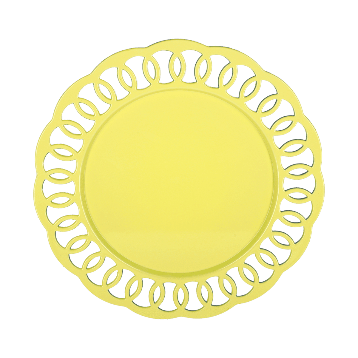 Plato Base Amarillo 35x35x35 Plato Base Amarillo 35x35x35