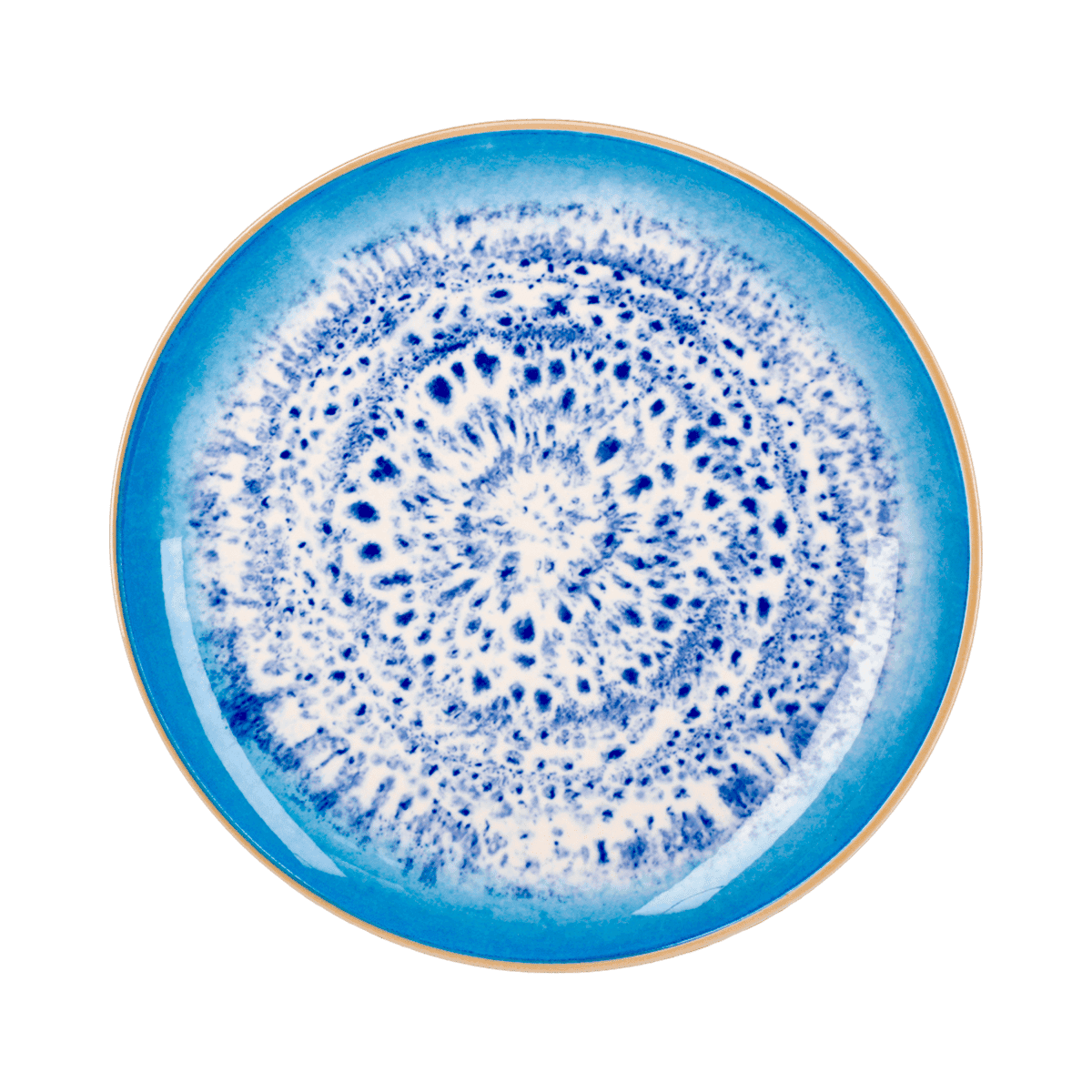 Plato Azul/Blanco 10.5" R/Y0436 Plato Azul/Blanco 10.5" R/Y0436