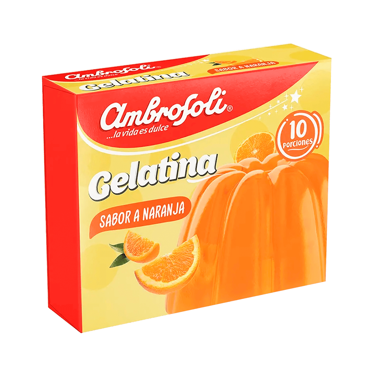 Gelatina Ambrosoli Sabor A Naranja 100gr Gelatina Ambrosoli Sabor A Naranja 100gr