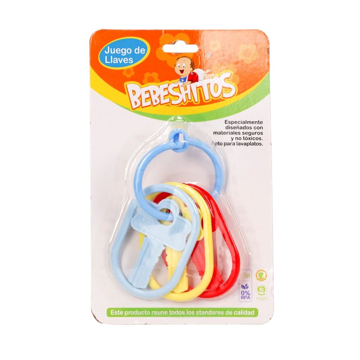 Juego De Llaves Plastica Bebeshitos RAR6375 Juego De Llaves Plastica Bebeshitos RAR6375