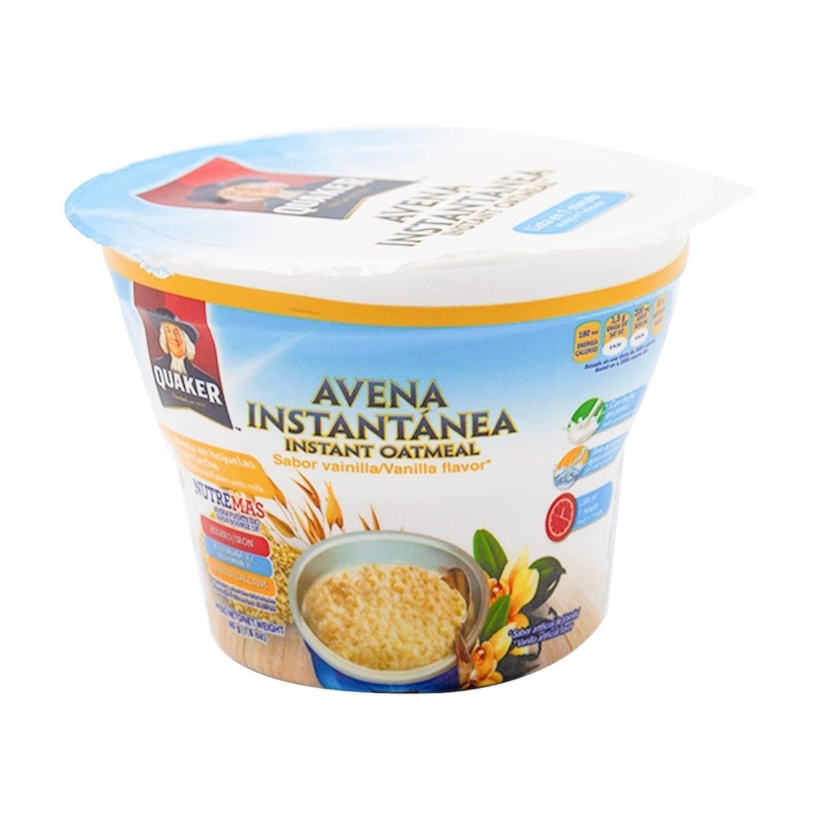 Avena Instantánea sabor a Vainilla 45 g Avena Instantánea sabor a Vainilla 45 g