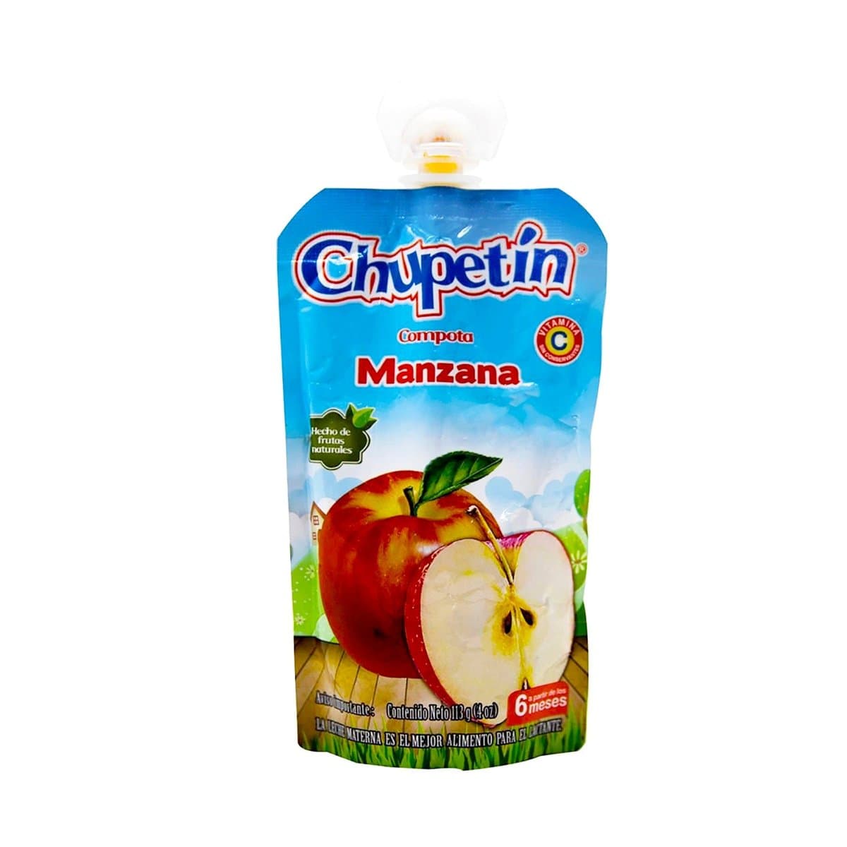 Compota De Manzana Chupetin 113g Compota De Manzana Chupetin 113g