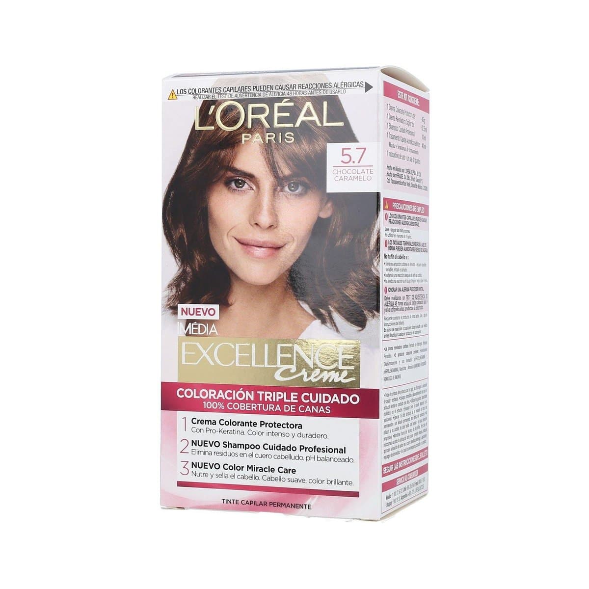 Tinte Loréal Paris Chocolate Caramelo 5.7 Tinte Loréal Paris Chocolate Caramelo 5.7