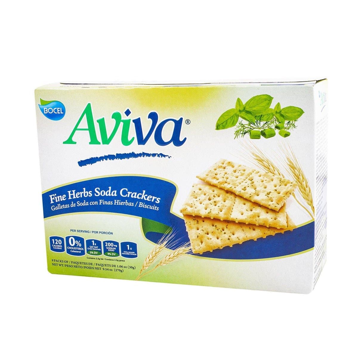 Galletas De Soda Aviva Finas Hierbas 9 uds Galletas De Soda Aviva Finas Hierbas 9 uds