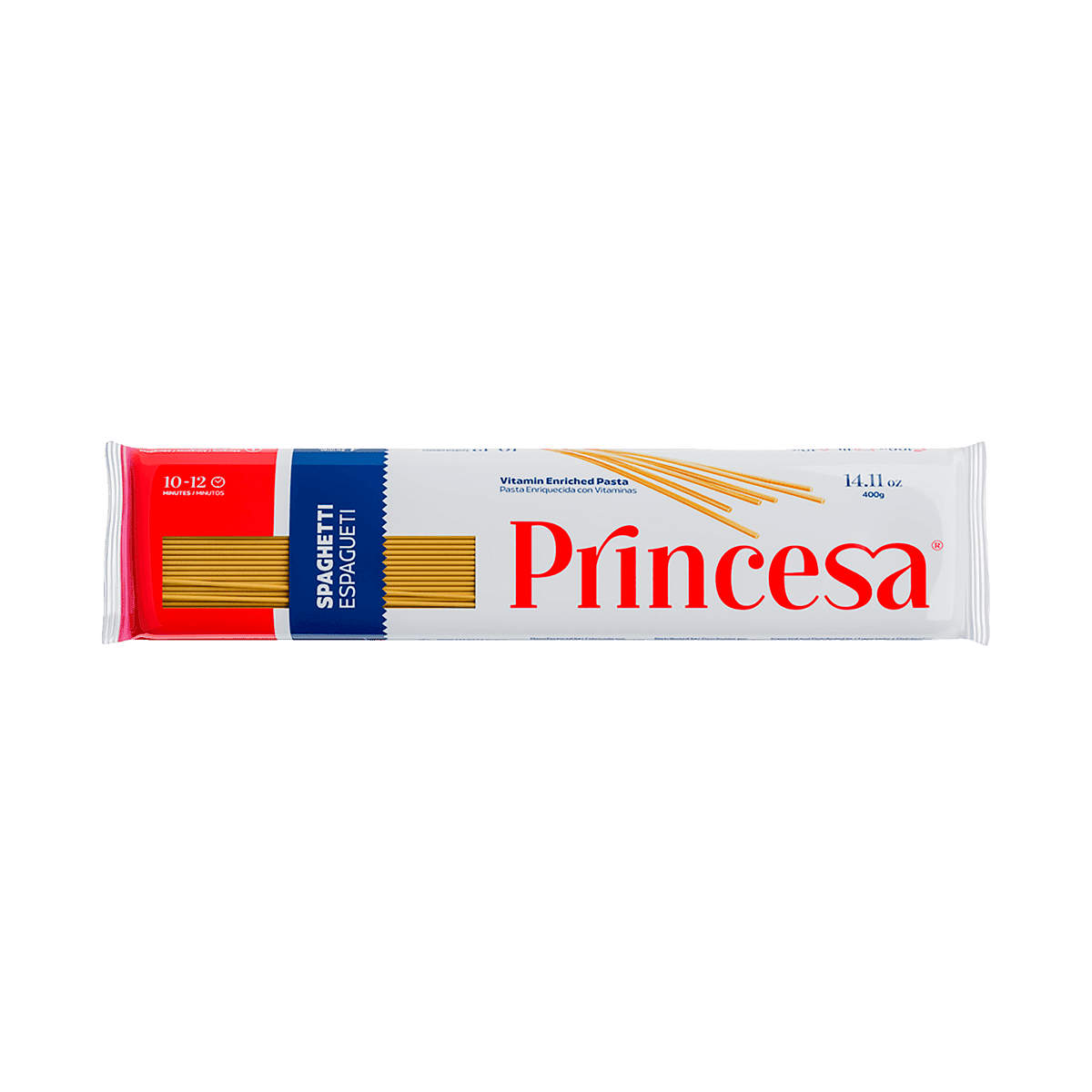 Pasta Enriquecida con Vitaminas Princesa Espagueti 400 g Pasta Enriquecida con Vitaminas Princesa Espagueti 400 g