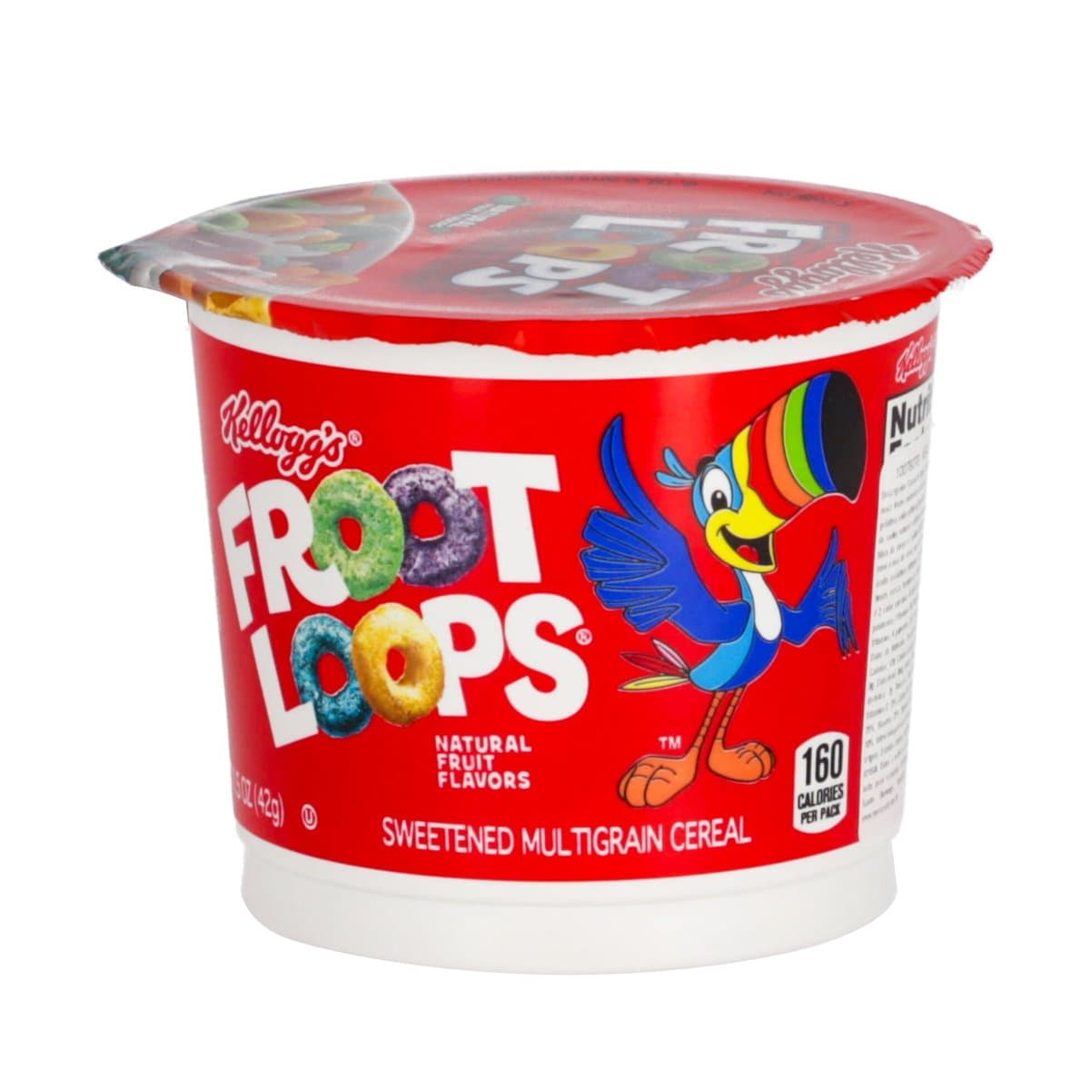 Cereal con Sabor a Frutas Froot Loops Kellogg's 42 g Cereal con Sabor a Frutas Froot Loops Kellogg's 42 g