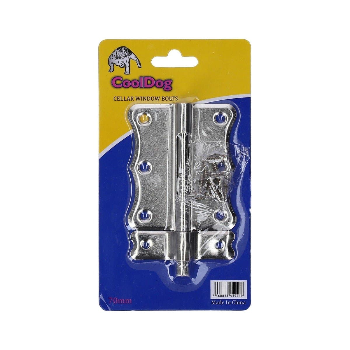 Pestillo Cooldog pernos de barril tipo español 70mm Pestillo Cooldog pernos de barril tipo español 70mm