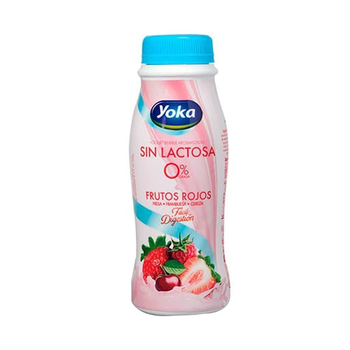 Yogurt De Frutos Rojos Yoka Sin Lactosa 8 Oz Yogurt De Frutos Rojos Yoka Sin Lactosa 8 Oz