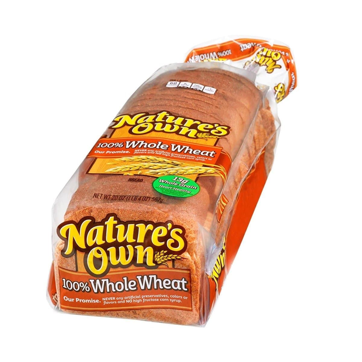 Pan Viga Integral Nature's Own 567 g Pan Viga Integral Nature's Own 567 g