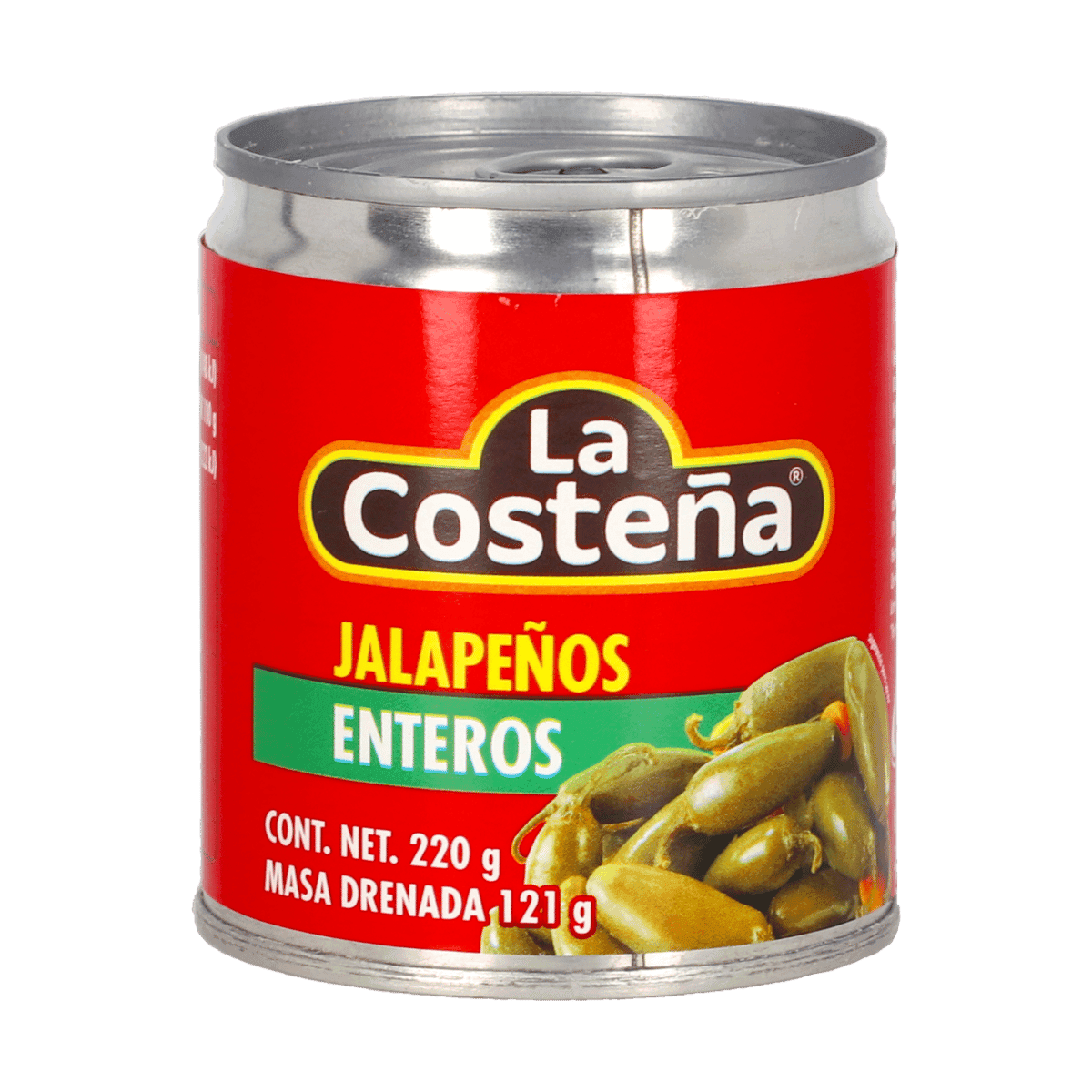Jalapeños Enteros La Costeña 220 g Jalapeños Enteros La Costeña 220 g
