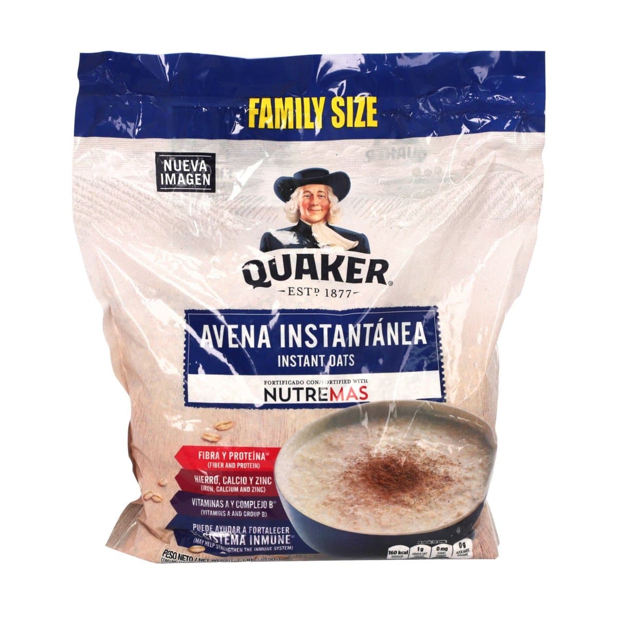 Avena Quaker Instantánea 1140gr Avena Quaker Instantánea 1140gr