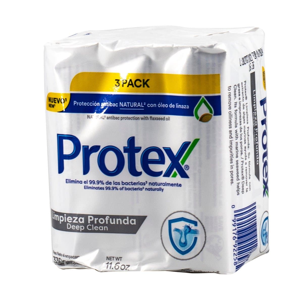 Jabón En Barra Protex Limpieza Profunda 3 Pack 110 g Jabón En Barra Protex Limpieza Profunda 3 Pack 110 g