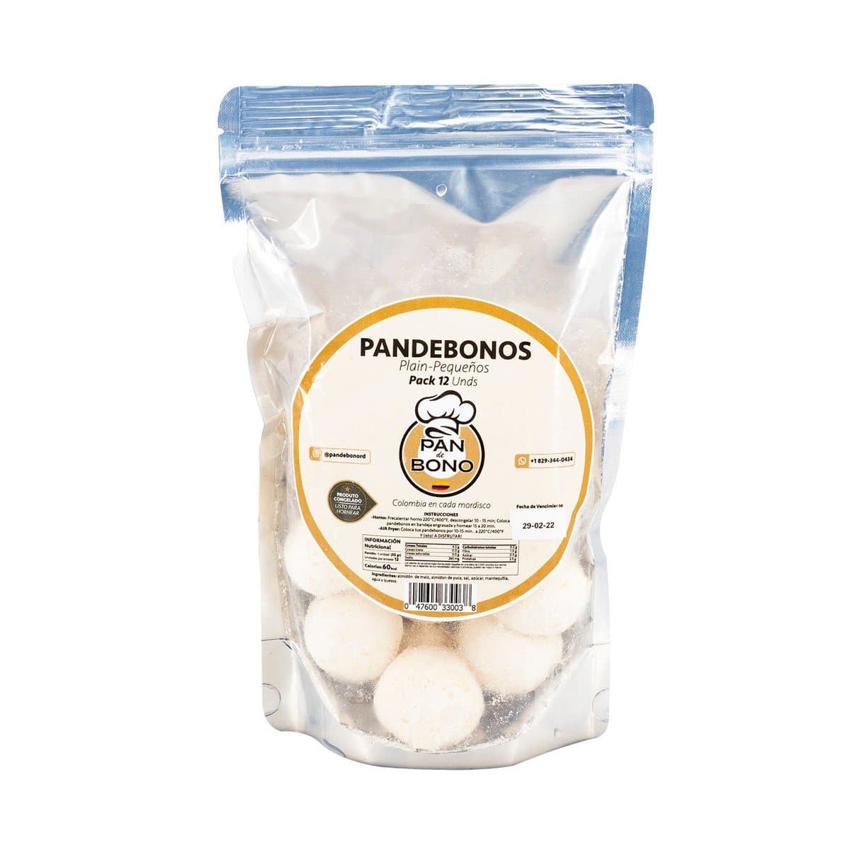 Pan De Bonos Pequeños 12 uds Pan De Bonos Pequeños 12 uds