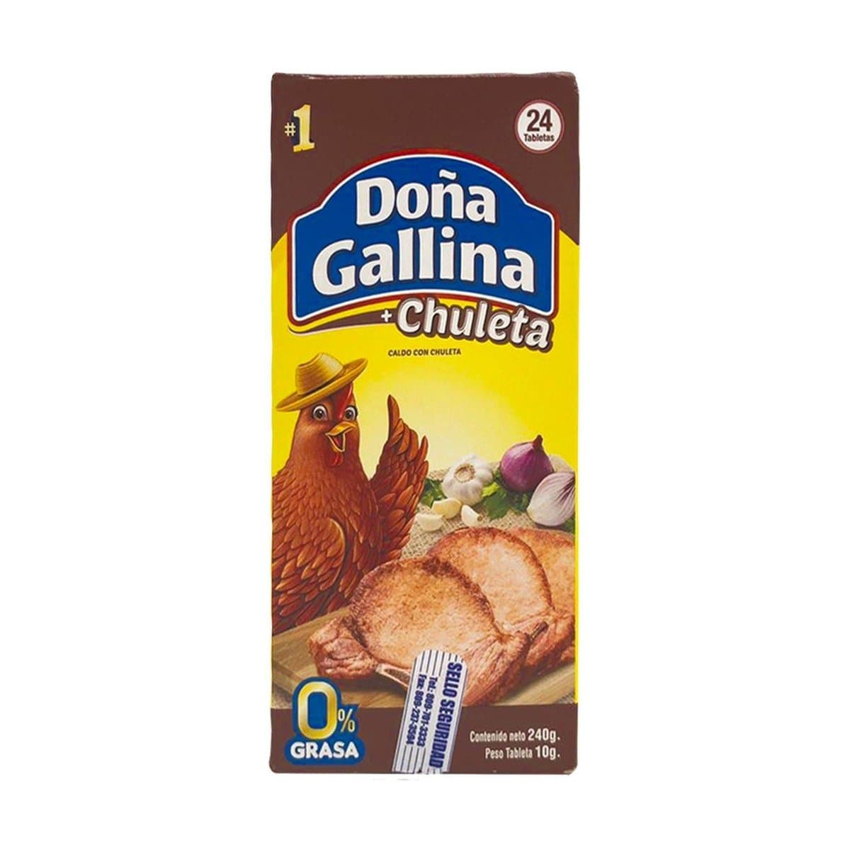 Sopita Caldo Con Chuleta Doña Gallina 24 uds Sopita Caldo Con Chuleta Doña Gallina 24 uds