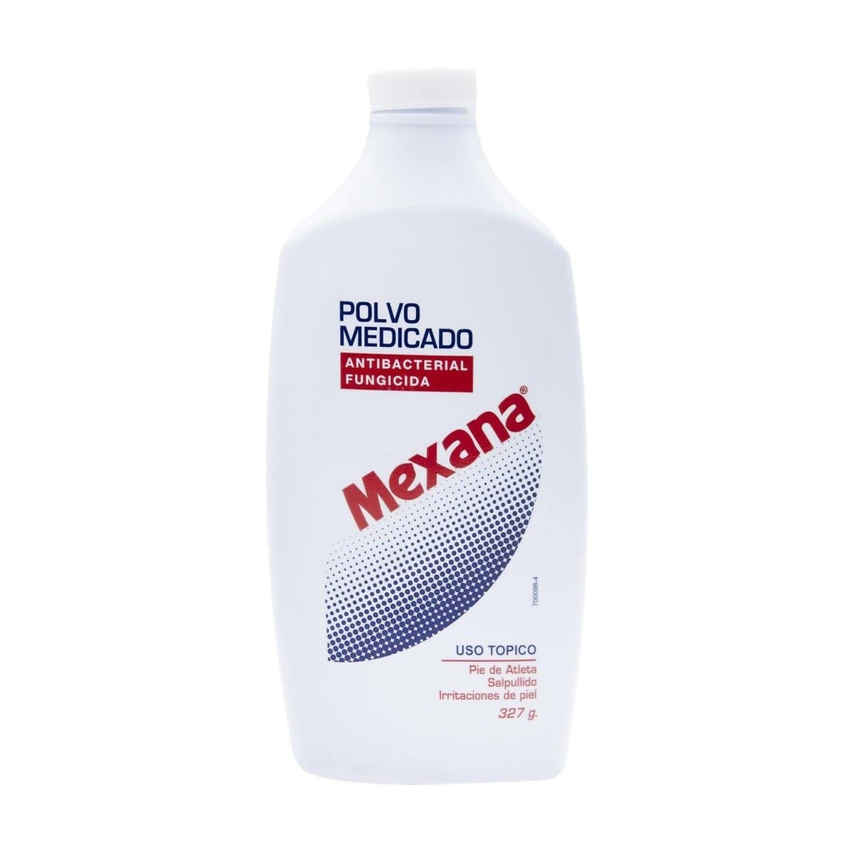 Polvo Medicado Mexana Antibacterial Fungicida 327g Polvo Medicado Mexana Antibacterial Fungicida 327g