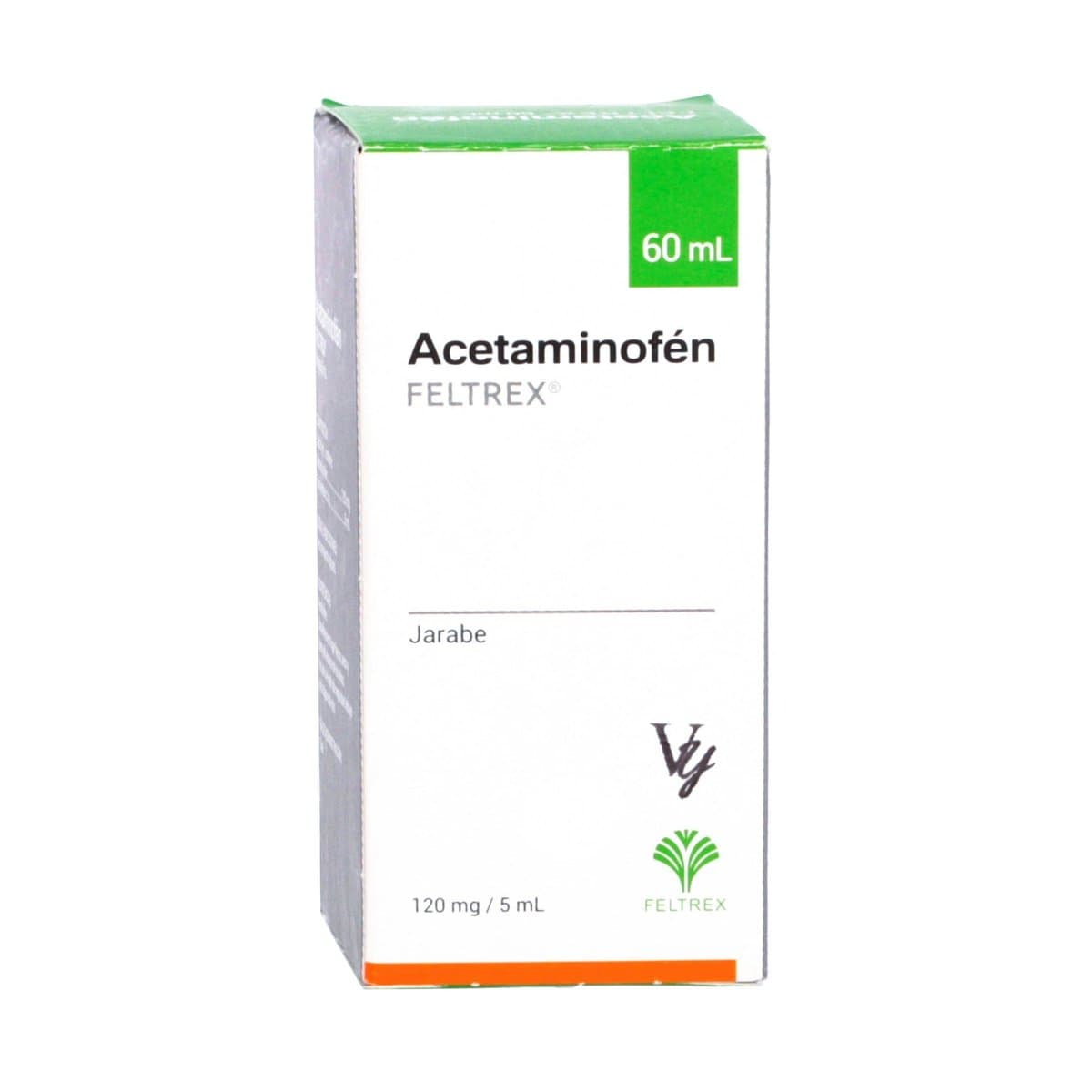 Jarabe Acetaminofén Feltrex 120mg Jarabe Acetaminofén Feltrex 120mg