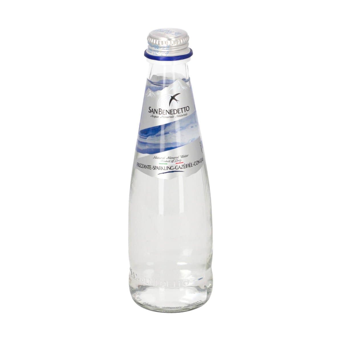 Agua Mineral Gasificada San Benedetto 250ml Agua Mineral Gasificada San Benedetto 250ml