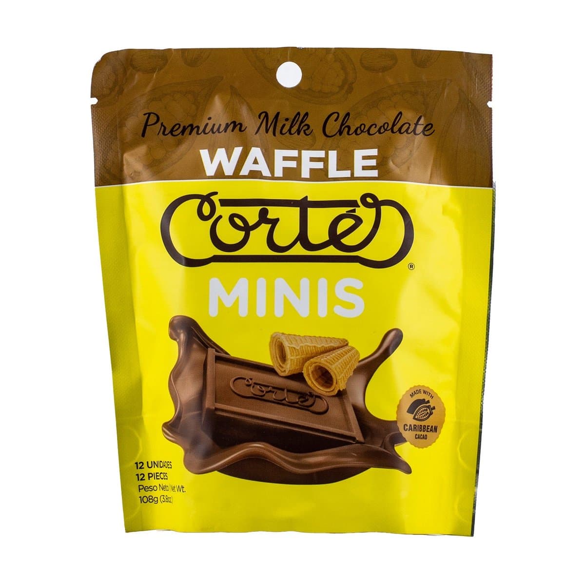 Chocolates Cortes Minis Waffle 12 uds Chocolates Cortes Minis Waffle 12 uds