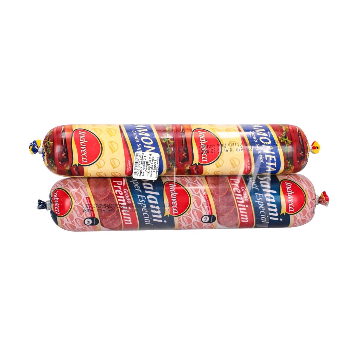 Salami Super Especial Induveca + Jamoneta 2 Lb Salami Super Especial Induveca + Jamoneta 2 Lb