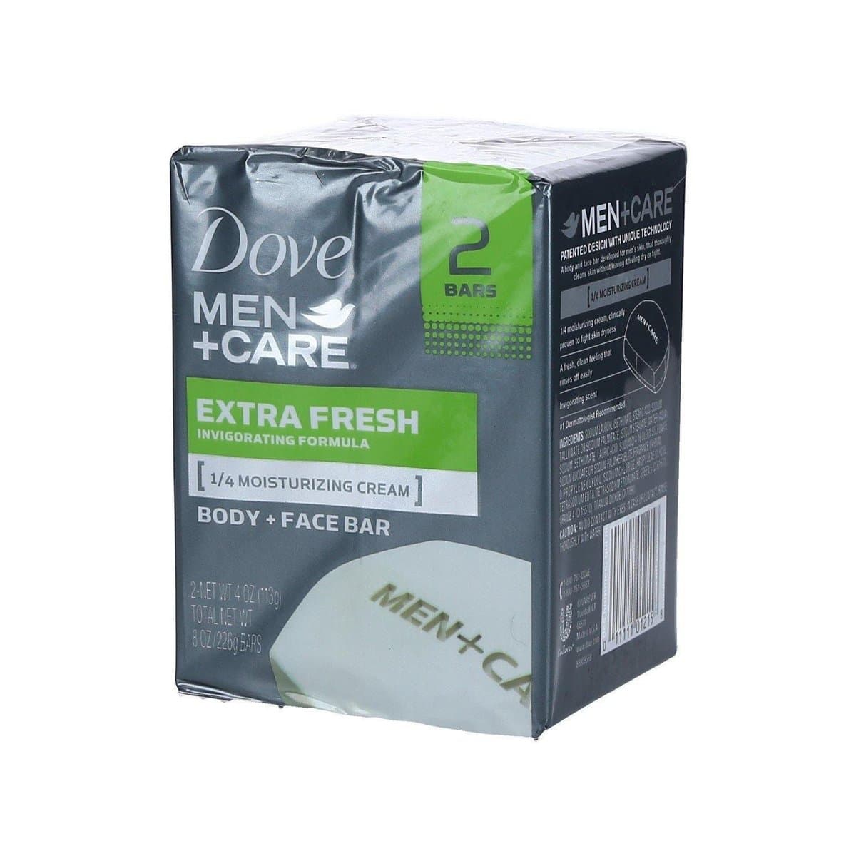 Jabón Dove Men + Care Extra Fresco 2 uds Jabón Dove Men + Care Extra Fresco 2 uds