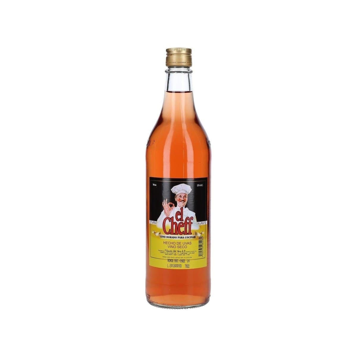 Vino de Coccion Dorado El Cheff 700ml Vino de Coccion Dorado El Cheff 700ml