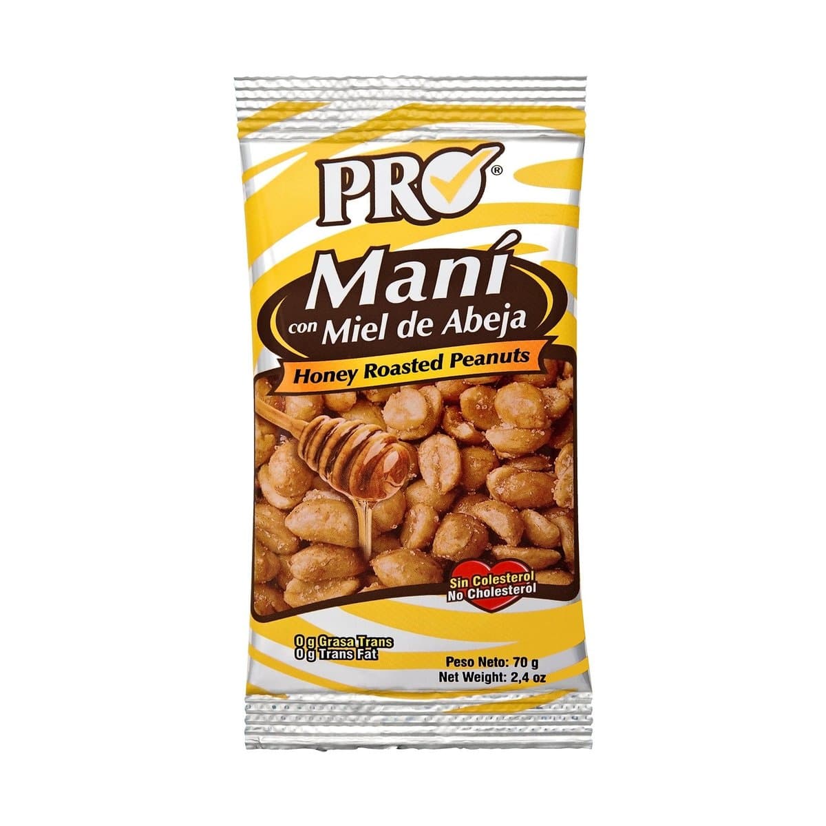 Maní Con Miel De Abeja Pro 70g Maní Con Miel De Abeja Pro 70g