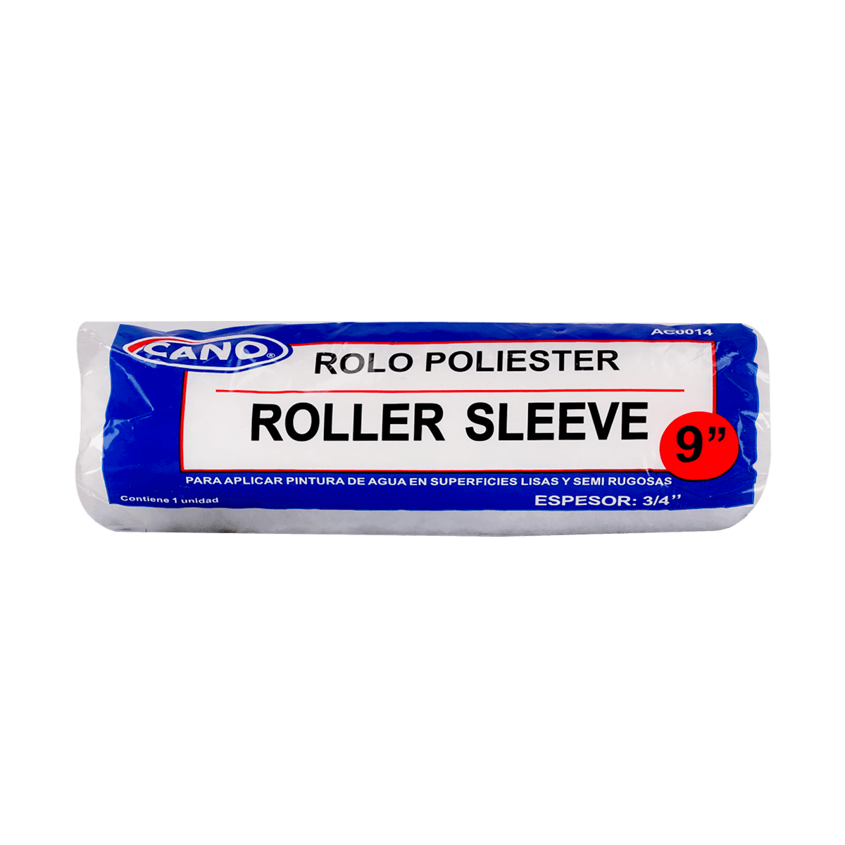 Rolo polyester Ud 9×¾” Rolo polyester Ud 9×¾”