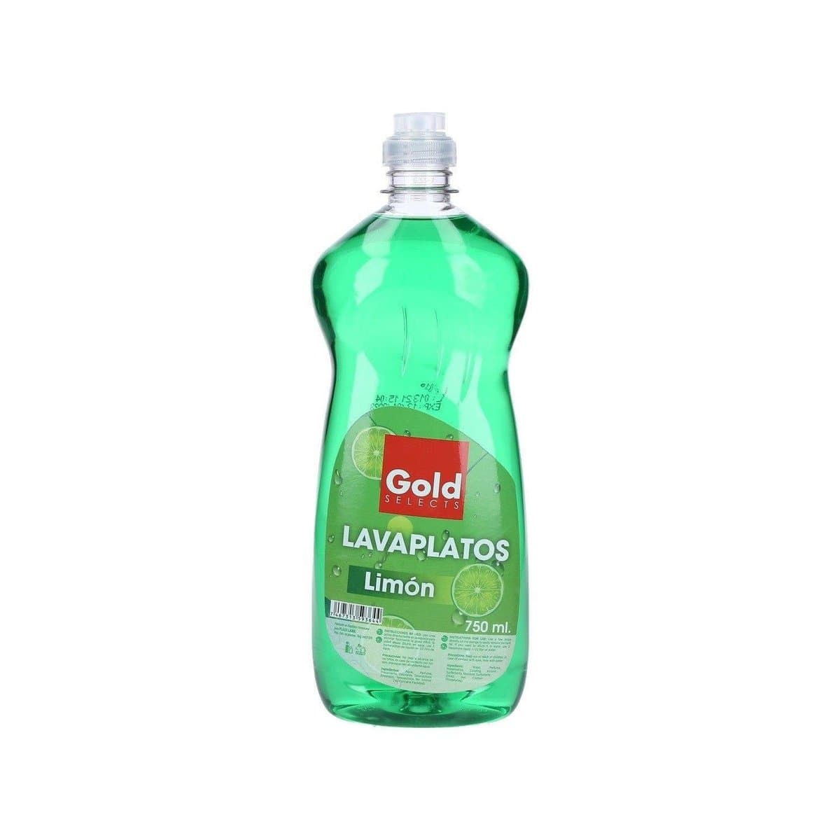 Jabón Lavaplatos Gold Selects Limón 750ml Jabón Lavaplatos Gold Selects Limón 750ml
