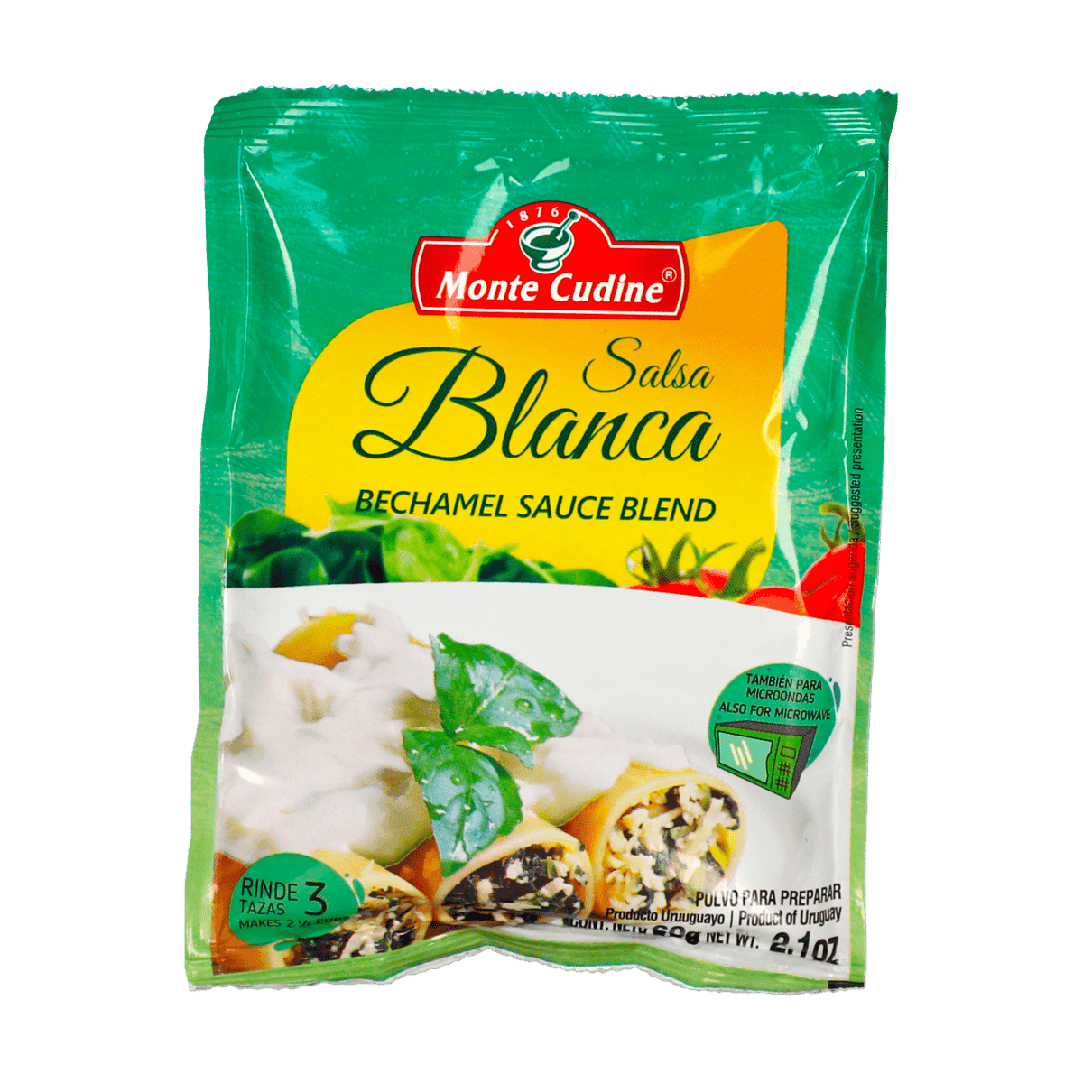Salsa Bechamel Blanca Monte Cudine 60g Salsa Bechamel Blanca Monte Cudine 60g