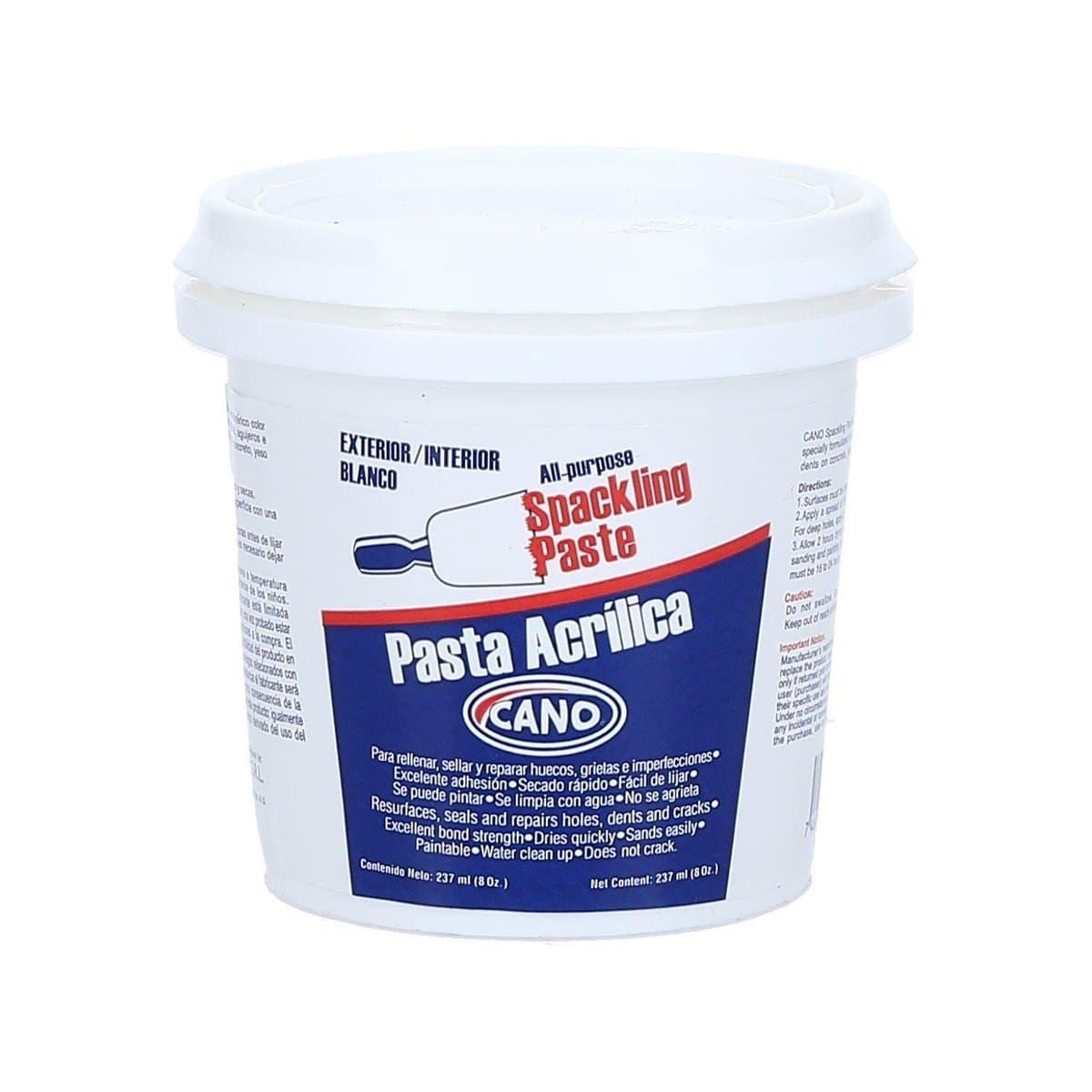 Pasta Acrilica Cano Exterior y Interior Pasta Acrilica Cano Exterior y Interior