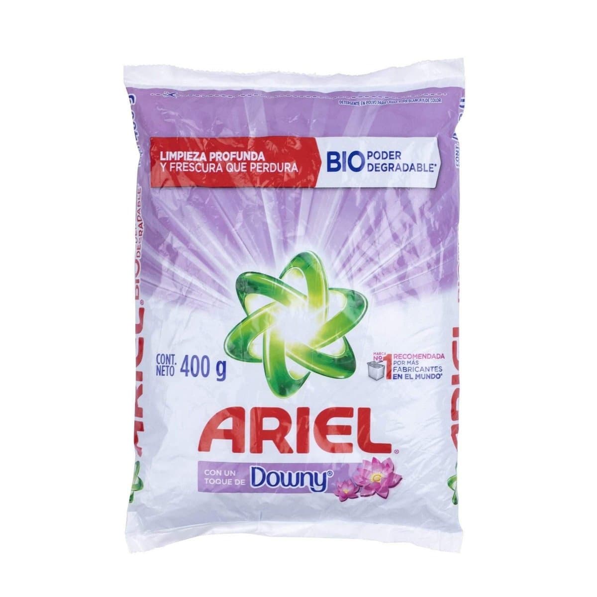 Detergente En Polvo Ariel Con un Toque de Downy 400 g Detergente En Polvo Ariel Con un Toque de Downy 400 g
