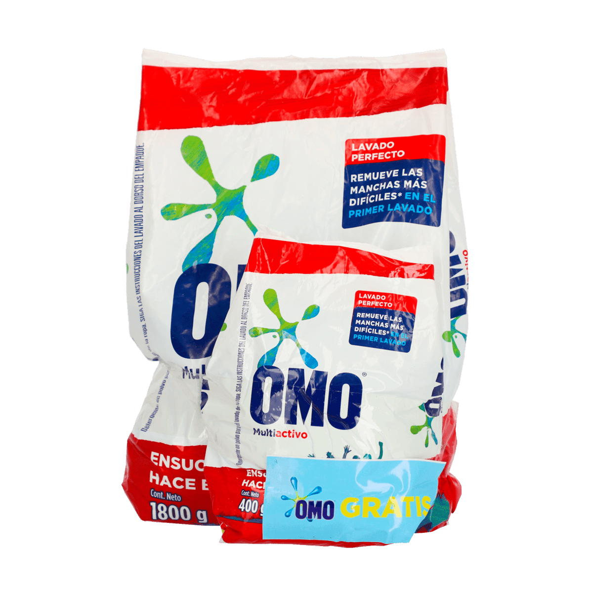 Detergente En Polvo OMO Multiactivo 1 kg Detergente En Polvo OMO Multiactivo 1 kg