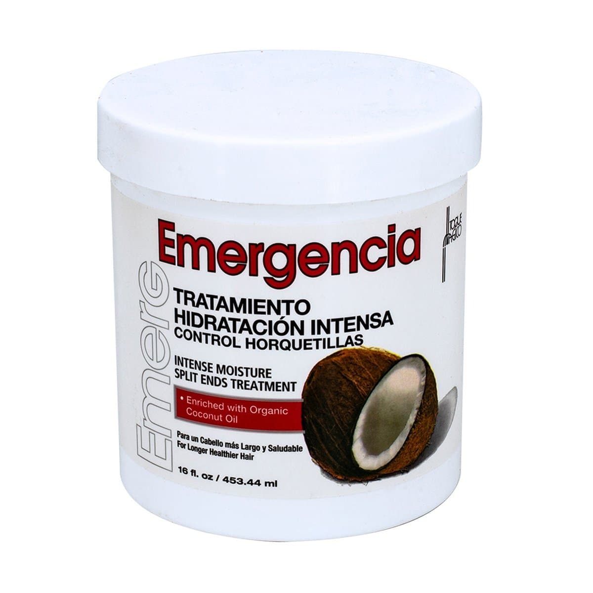 Tratamiento Emergencia Hidratación Intensa & Control Horquetillas Aceite De Coco 16 Oz Tratamiento Emergencia Hidratación Intensa & Control Horquetillas Aceite De Coco 16 Oz