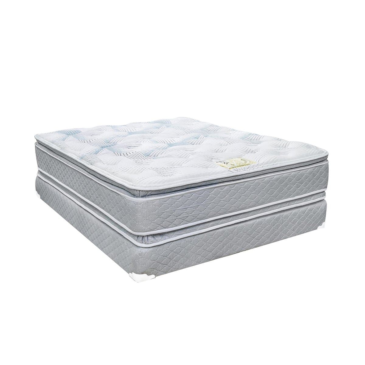 Juego De Colchón Spring Air Comfortflex Pillow Top Queen 60 x 75" Juego De Colchón Spring Air Comfortflex Pillow Top Queen 60 x 75"