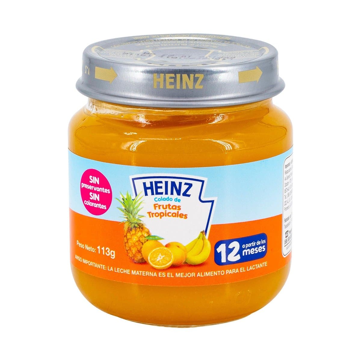 Compota Colado De Frutas Tropicales Heinz 113 g Compota Colado De Frutas Tropicales Heinz 113 g