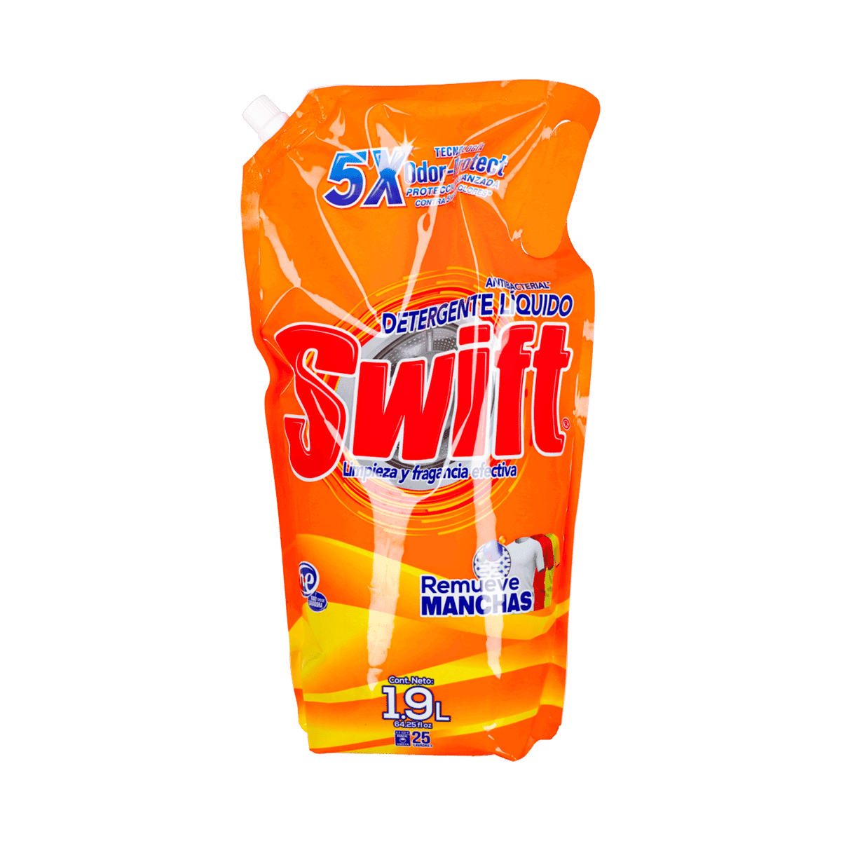 Detergente Líquido Swift Antibacterial Original 1.9 L Detergente Líquido Swift Antibacterial Original 1.9 L