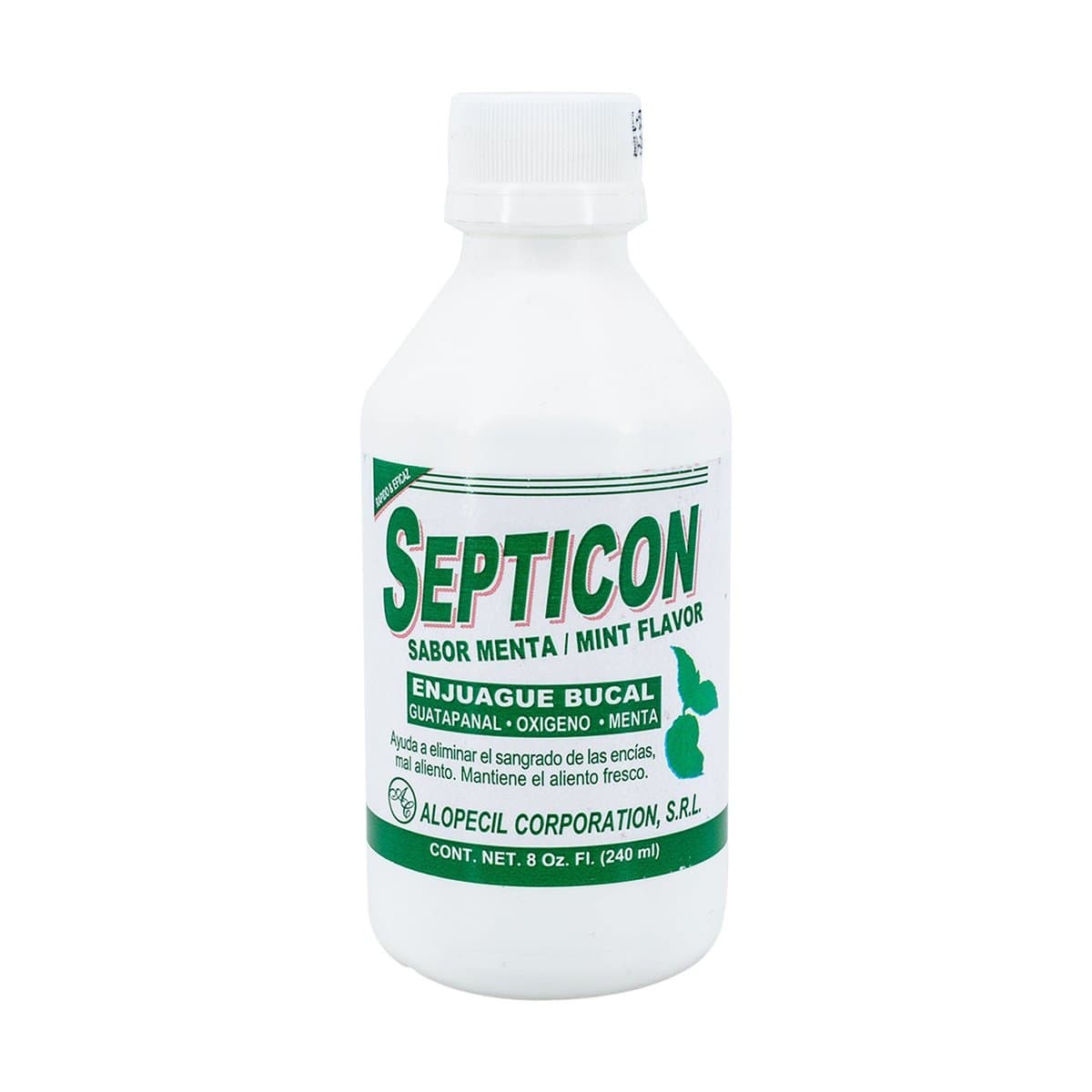 Enjuague Bucal Septicon Sabor Menta 8 Oz Enjuague Bucal Septicon Sabor Menta 8 Oz