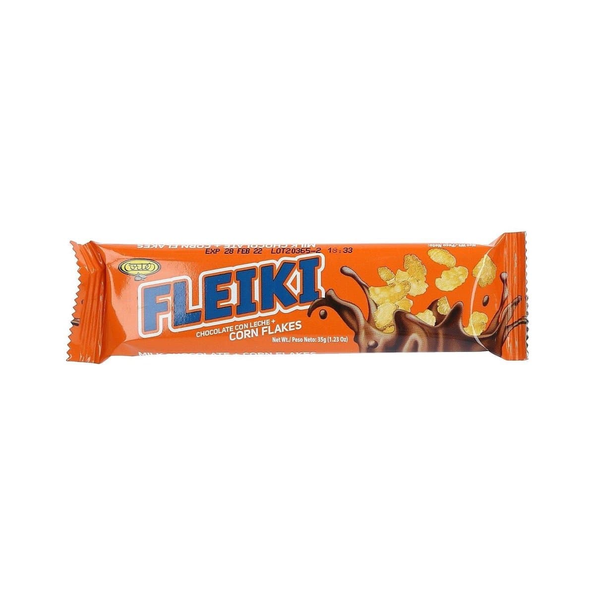 Chocolate Con Leche Corn Flakes Cortés Fleiki 35 g Chocolate Con Leche Corn Flakes Cortés Fleiki 35 g