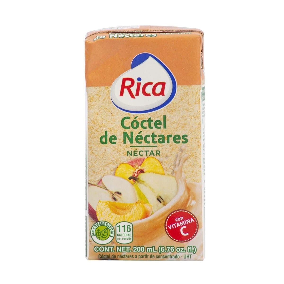 Jugo De Coctel de Néctares Rica 200ml Jugo De Coctel de Néctares Rica 200ml