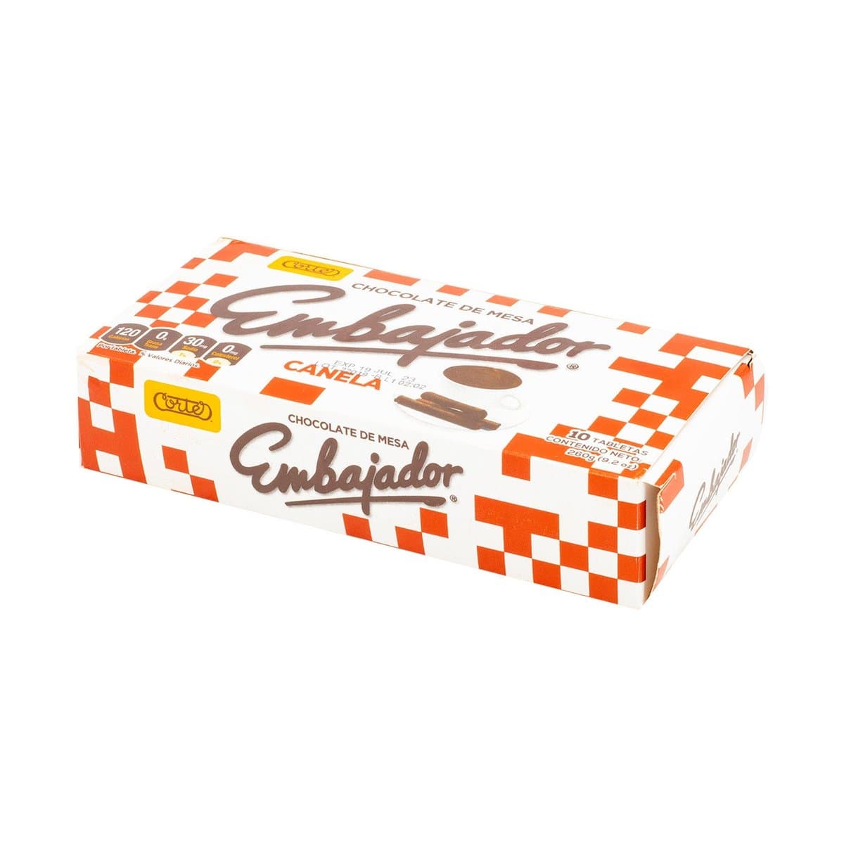 Chocolate De Mesa Embajador Con Canela 10 uds Chocolate De Mesa Embajador Con Canela 10 uds