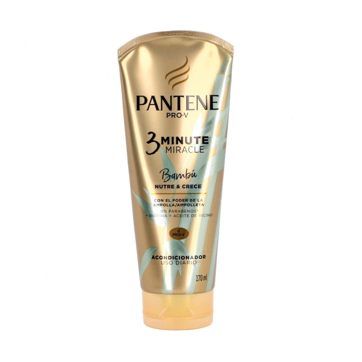 Acondicionador Pantene Bambú 3 Minute Miracle 170ml Acondicionador Pantene Bambú 3 Minute Miracle 170ml