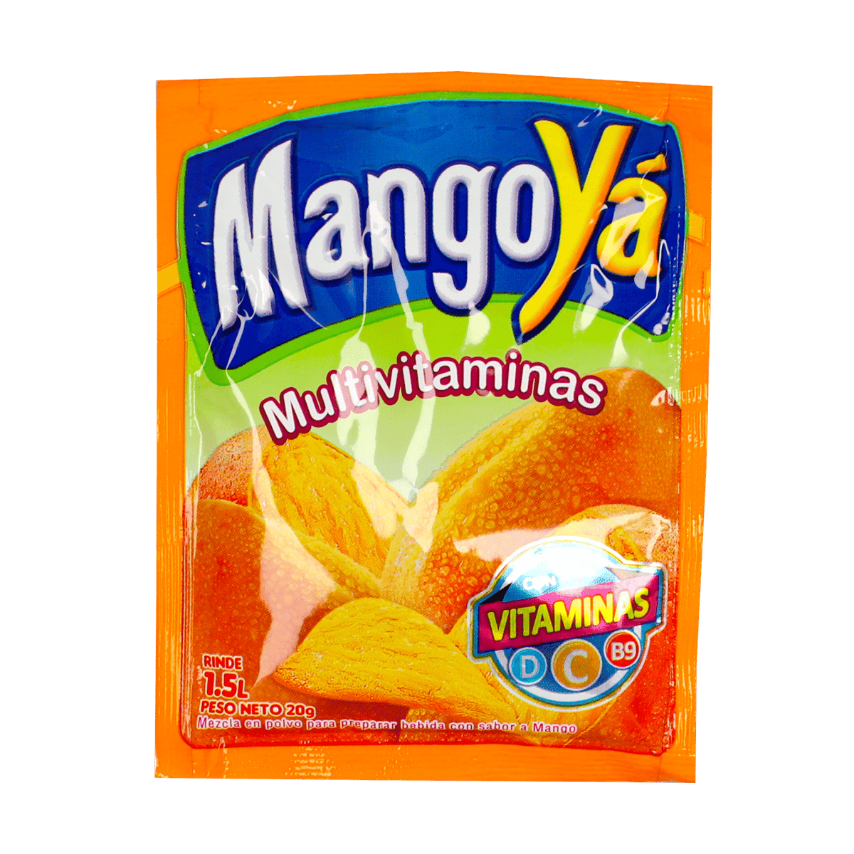 Jugo Yá En Polvo Sabor a Mango 20gr Jugo Yá En Polvo Sabor a Mango 20gr