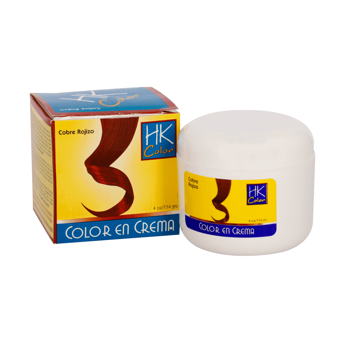 Color En Crema Hk Cobre Rojizo 114grs Color En Crema Hk Cobre Rojizo 114grs