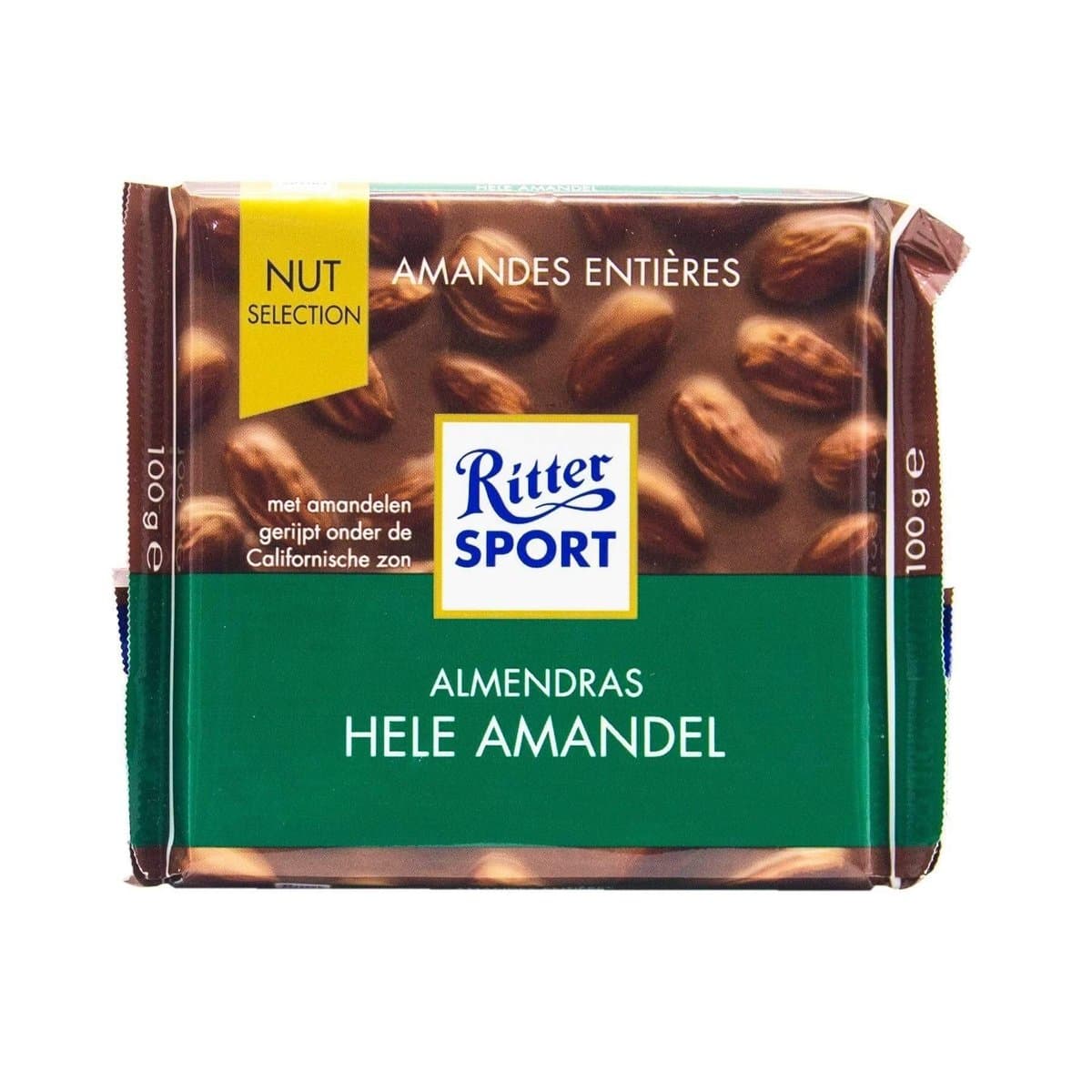 Chocolates Con Almendras Ritter Sport 100 g Chocolates Con Almendras Ritter Sport 100 g