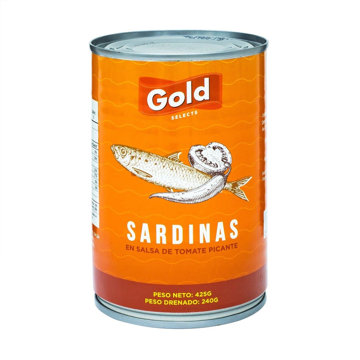 Sardinas En Salsa De Tomate Picante Gold Selects 425 g Sardinas En Salsa De Tomate Picante Gold Selects 425 g