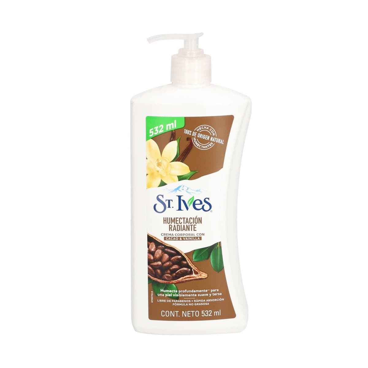 Crema Corporal con Cacao Vainilla StIves 532 ml Crema Corporal con Cacao Vainilla StIves 532 ml