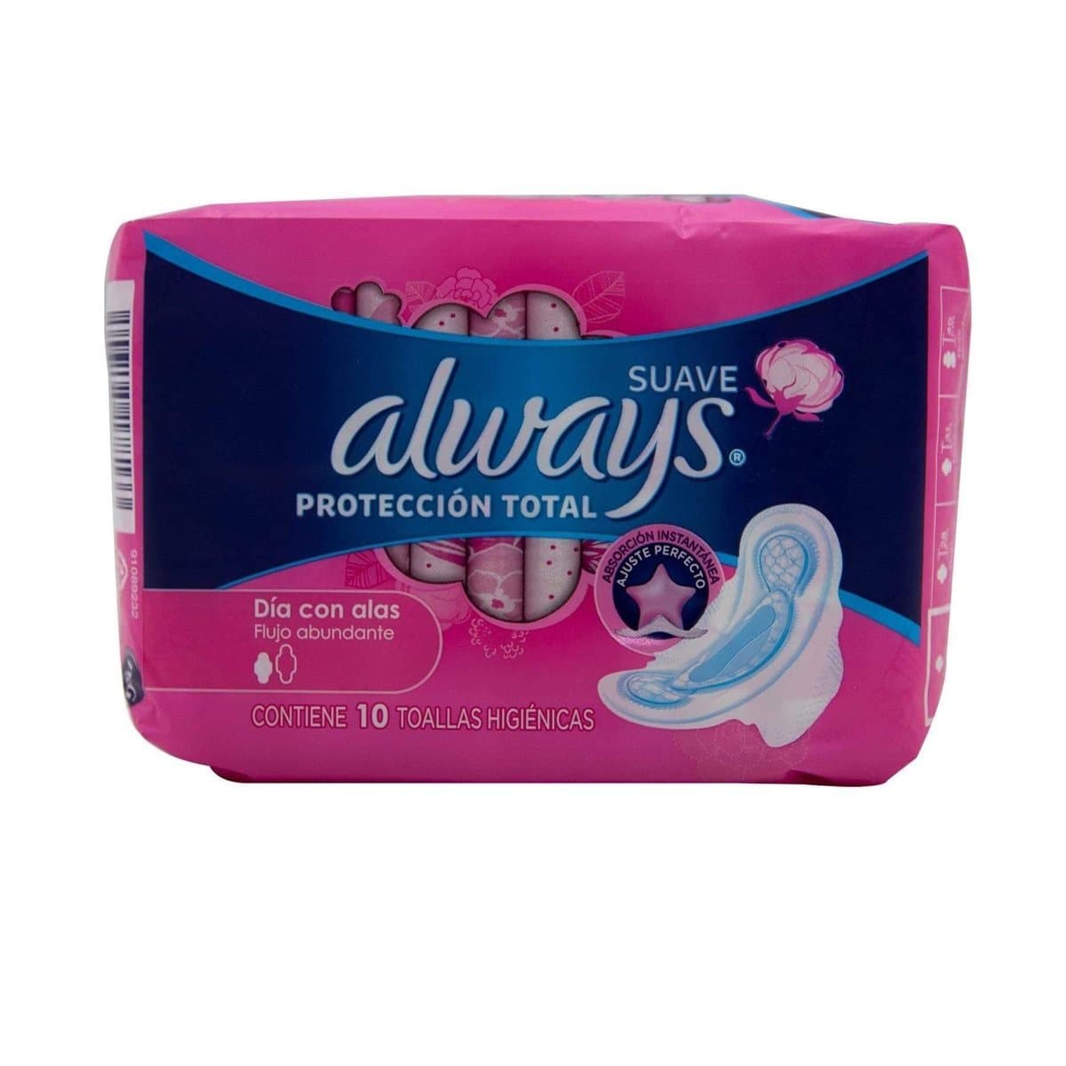Toallas Intimas Always Protección Total Con Alas 10 Uds Toallas Intimas Always Protección Total Con Alas 10 Uds